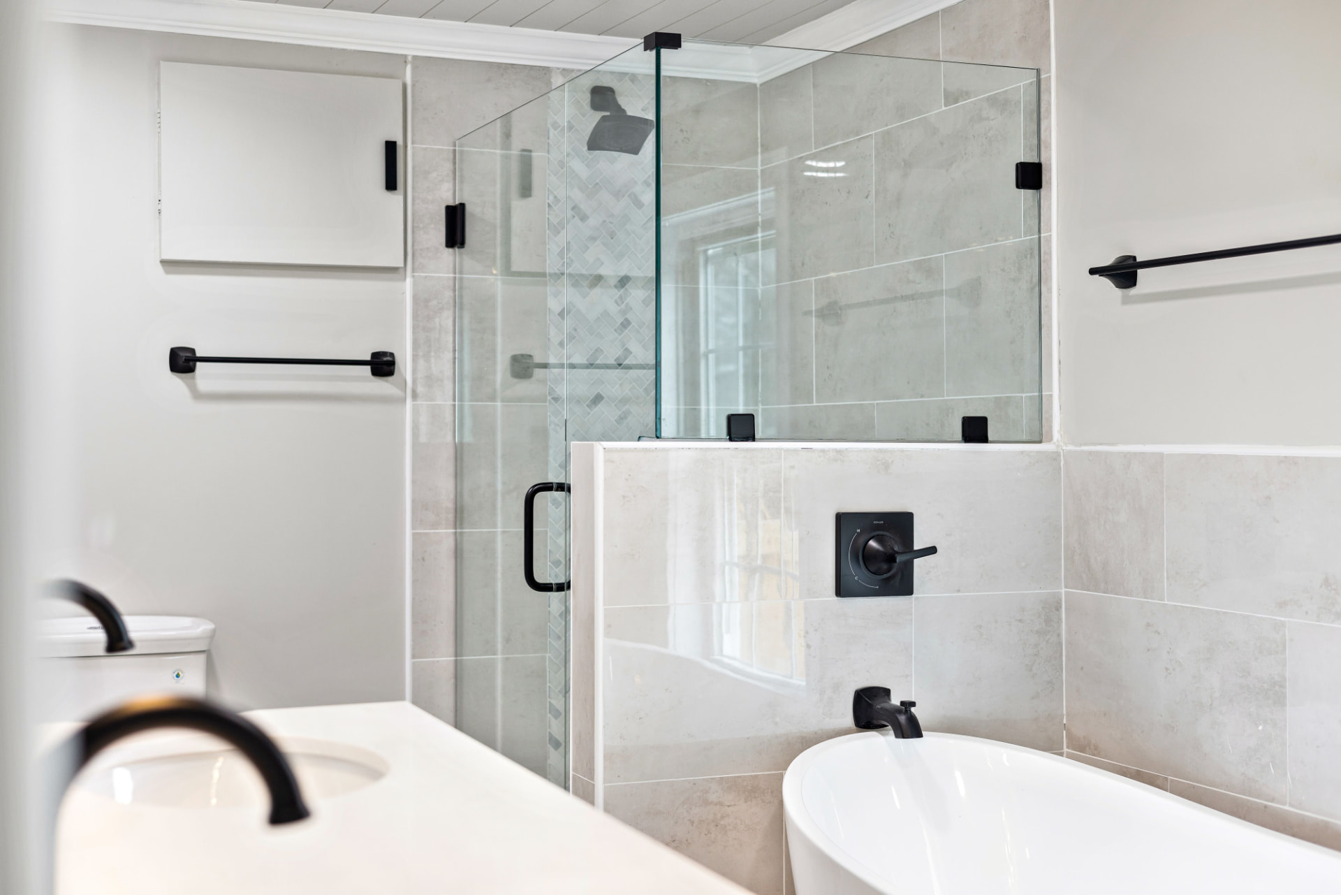 Bathroom design inspiration — remodeling project by Emerson Kitchen and Bath in Harrisburg, PA